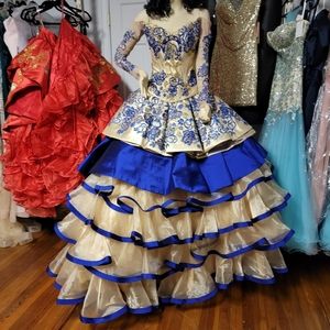 Royal Blue Dress / Quinceañera Dress / Prom Dress / Ball Gown